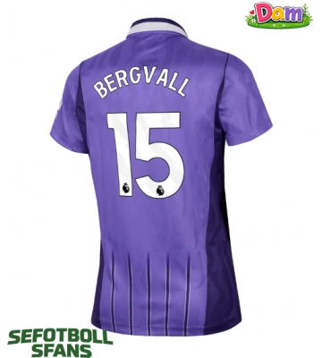 Tottenham Hotspur Lucas Bergvall #15 Tredje Tröja Kvinnor 2026-27 Kortärmad